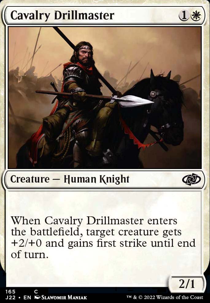 Featured card: Cavalry Drillmaster