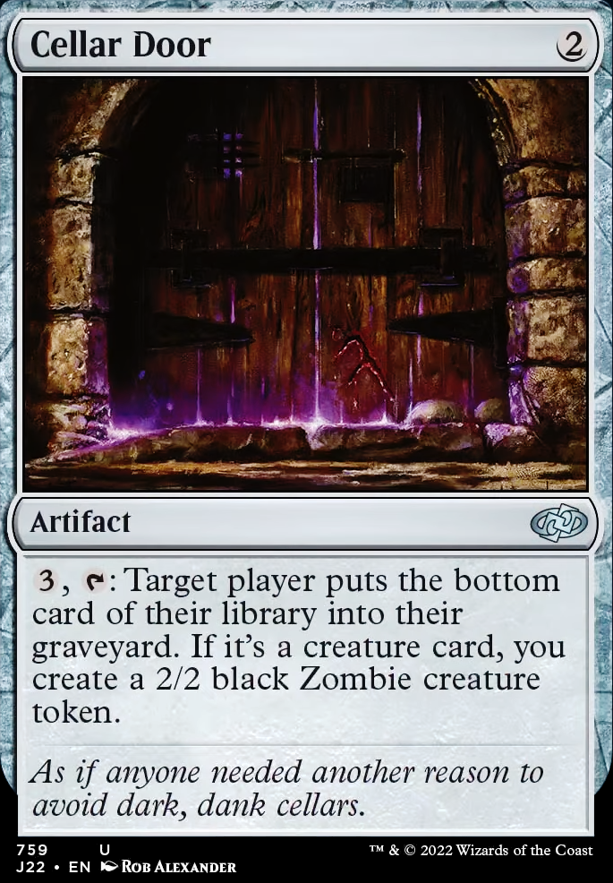 Featured card: Cellar Door