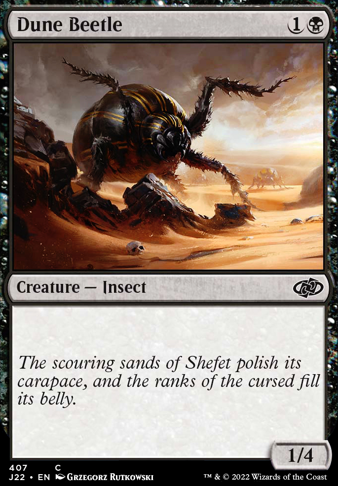 Featured card: Dune Beetle