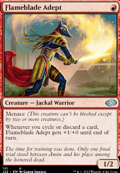 Featured card: Flameblade Adept