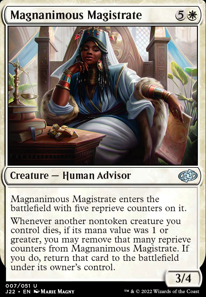 Magnanimous Magistrate