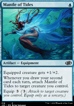 Mantle of Tides feature for $1 Control EDH. One US Dollar.