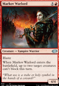 Featured card: Markov Warlord