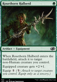 Featured card: Rosethorn Halberd