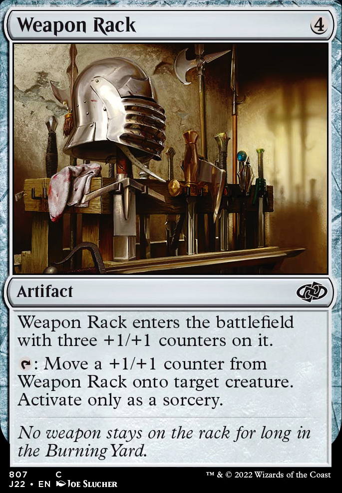 Featured card: Weapon Rack