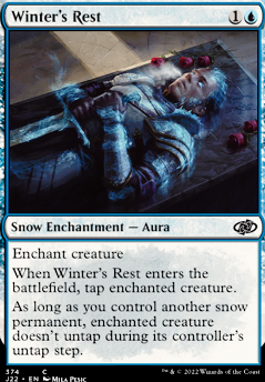 Winter's Rest feature for Hylda, From Frozen