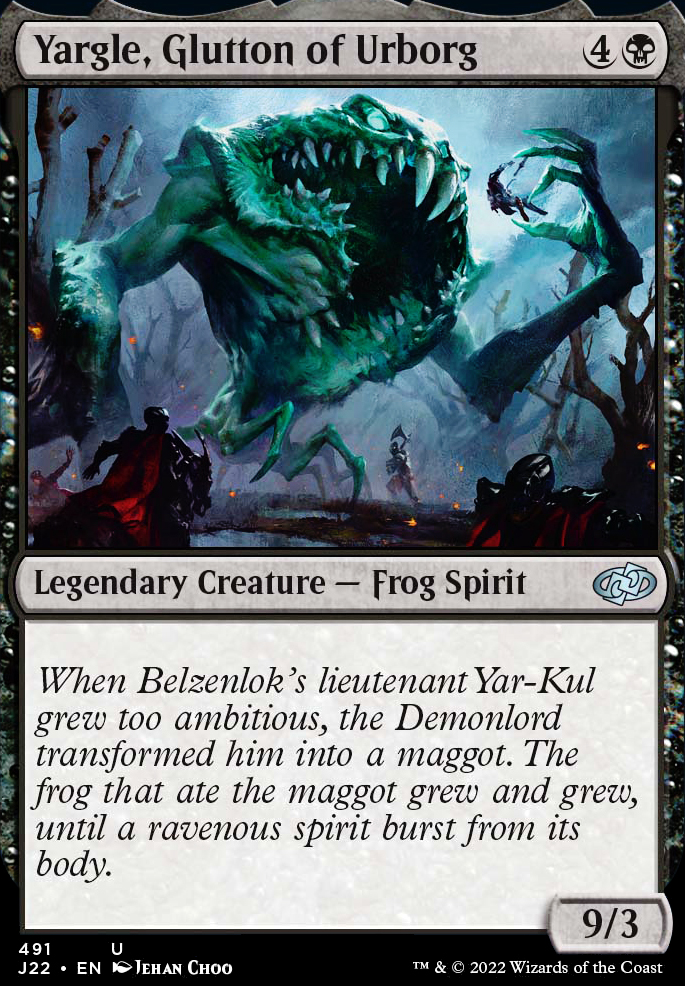 Commander: Yargle, Glutton of Urborg