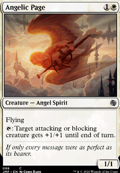 NM MTG Angelic Page X4 8th Edition *CCGHouse* Magic 