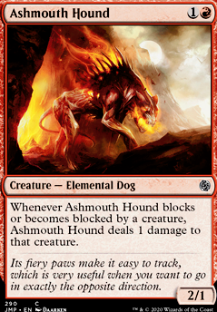 Featured card: Ashmouth Hound