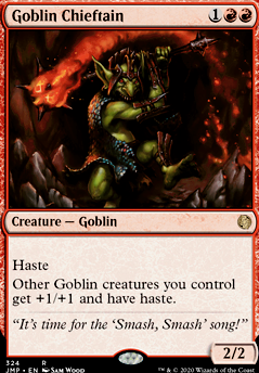 Goblin Chieftain feature for [cEDH] Krenko, Mob Boss [[PRIMER]]