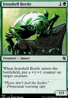 Featured card: Ironshell Beetle