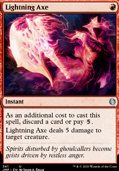 Featured card: Lightning Axe