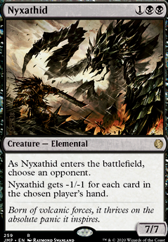 Nyxathid feature for Discard Control