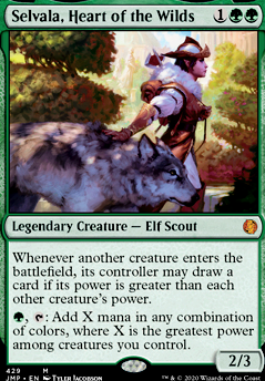 Featured card: Selvala, Heart of the Wilds