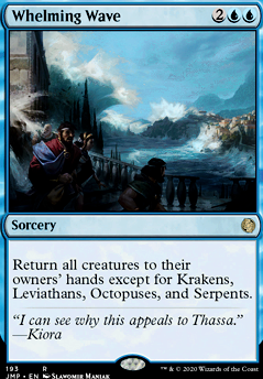 Whelming Wave feature for Mono Blue deep sea