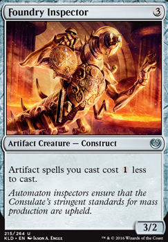 Foundry Inspector feature for The Inspector's Schedule [Izzet Artifacts]