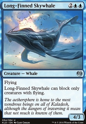 Long-Finned Skywhale feature for Whales and Airships