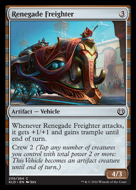 Renegade Freighter feature for [Pauper] Bant Exalted Vehicles
