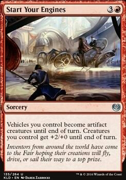Featured card: Start Your Engines