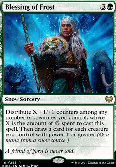 Featured card: Blessing of Frost