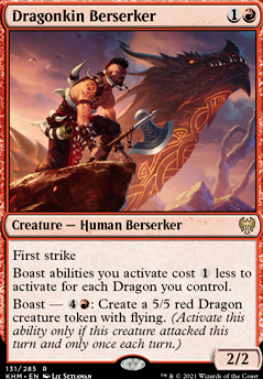 Featured card: Dragonkin Berserker