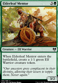 Featured card: Elderleaf Mentor