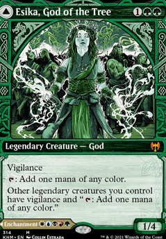 Esika, God of the Tree feature for Rainbow Planeswalkers!
