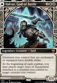 Featured card: Halvar, God of Battle
