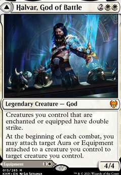 Featured card: Halvar, God of Battle