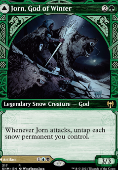 Jorn, God of Winter feature for EDH Jorn, God of Winter