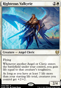 Righteous Valkyrie feature for Rampant Angels