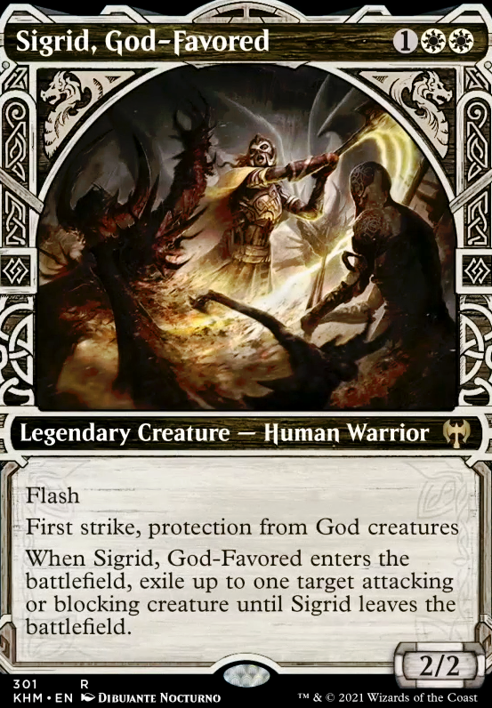 Featured card: Sigrid, God-Favored