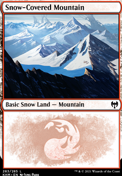 Featured card: Snow-Covered Mountain