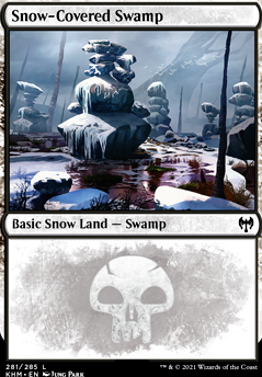 Featured card: Snow-Covered Swamp