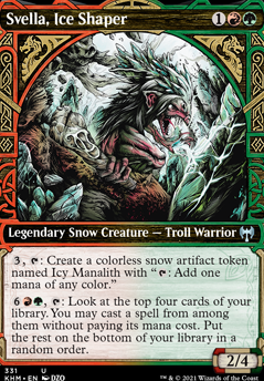 Svella, Ice Shaper feature for [PEDH] - Rock and Troll