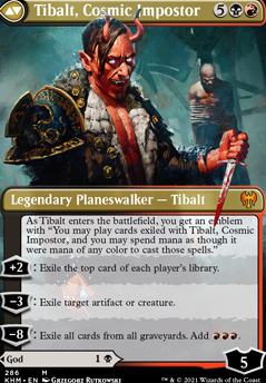 Tibalt, Cosmic Impostor feature for Tibalts Deceit (WIP)