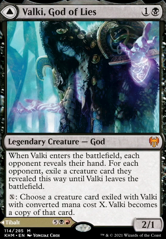 Commander: Valki, God of Lies