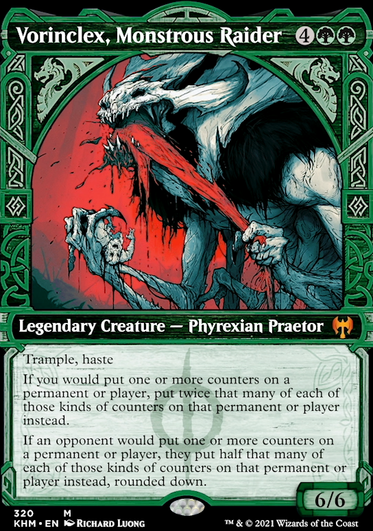 Featured card: Vorinclex, Monstrous Raider