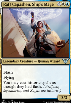 Commander: Raff Capashen, Ship's Mage