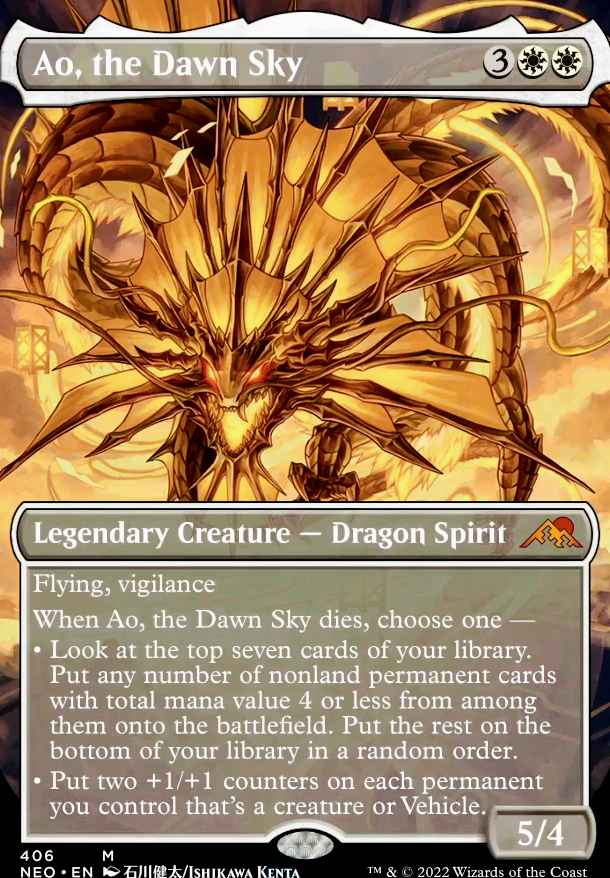 Featured card: Ao, the Dawn Sky