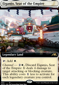 Featured card: Eiganjo, Seat of the Empire