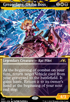 Greasefang, Okiba Boss feature for Ride or Die - Greasefang EDH
