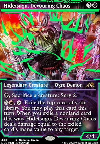 Featured card: Hidetsugu, Devouring Chaos