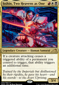 Isshin, Two Heavens as One feature for Isshin EDH: To Arms!