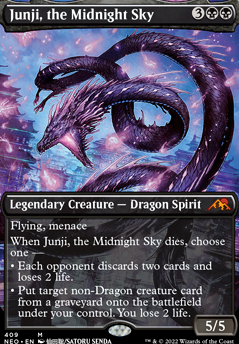 Junji, the Midnight Sky feature for Legends never Die