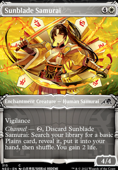Featured card: Sunblade Samurai