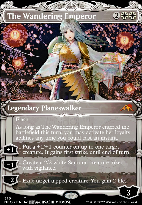 The Wandering Emperor feature for Samurai Dynasty