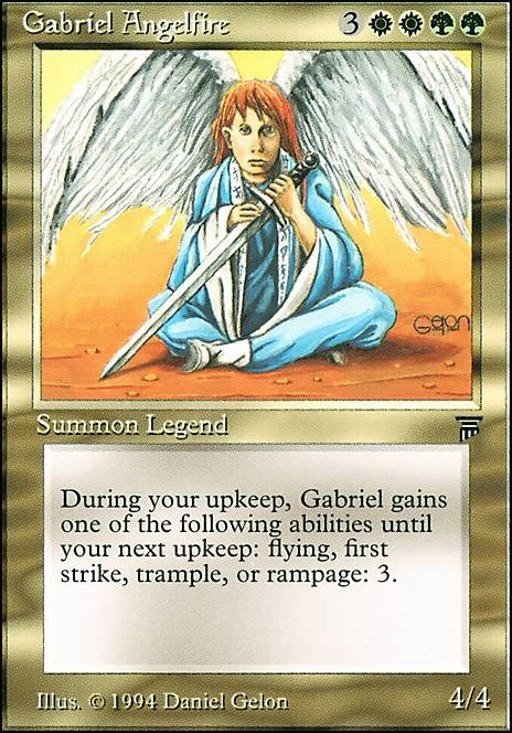 Commander: Gabriel Angelfire