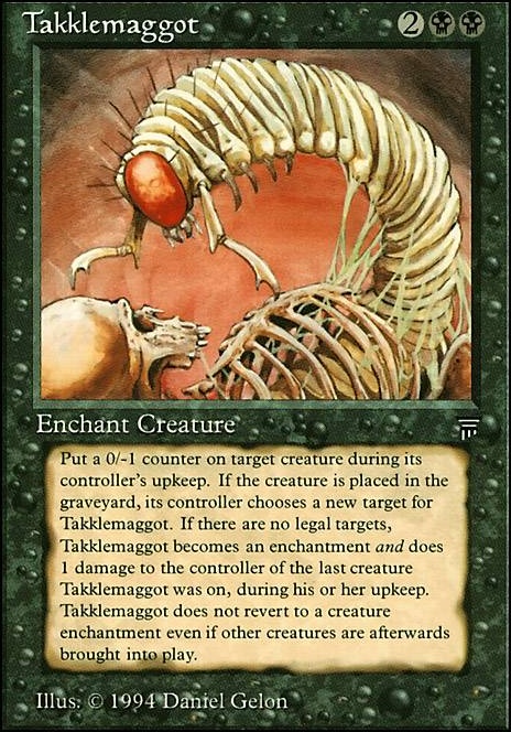 Featured card: Takklemaggot