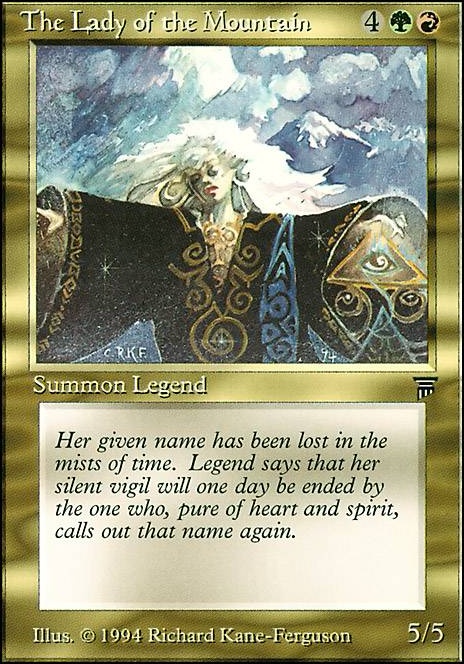 Featured card: The Lady of the Mountain